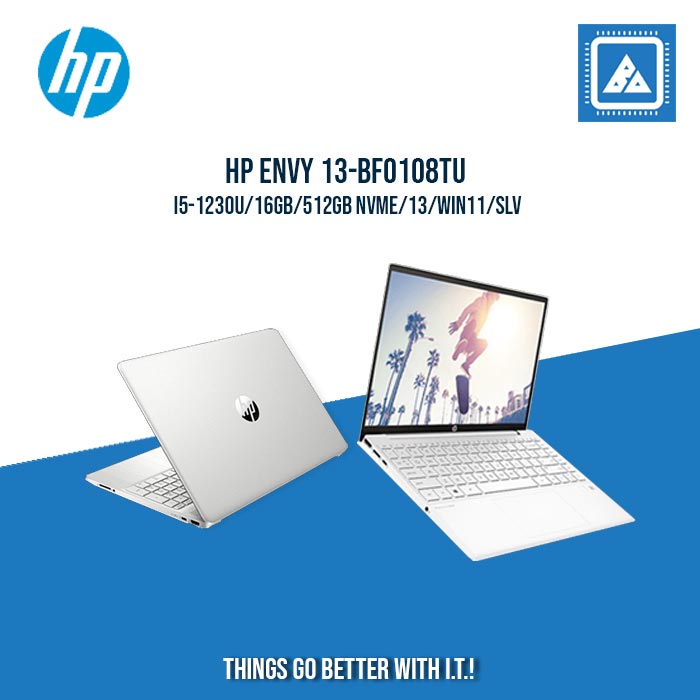 HP ENVY 13-BF0108TU/ i5-1230U/16GB/512GB NVMe | BEST FOR STUDENTS AND FREELANCERS HP ENVY 13-BF0108TU/ i5-1230U/16GB/512GB NVMe | BEST FOR STUDENTS AND FREELANCERS